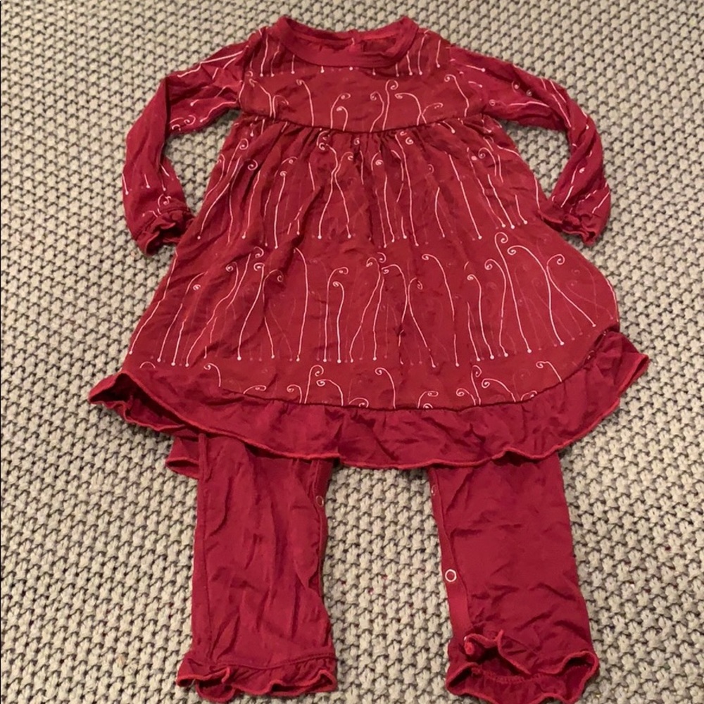 Kickee pants 3-6 mo one piece dress